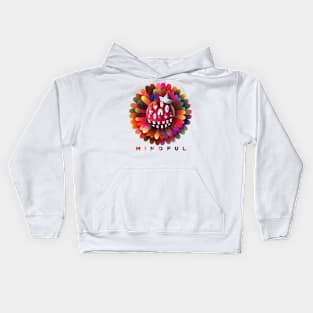 Colorful Flower Boi ZAGGY BIG Kids Hoodie